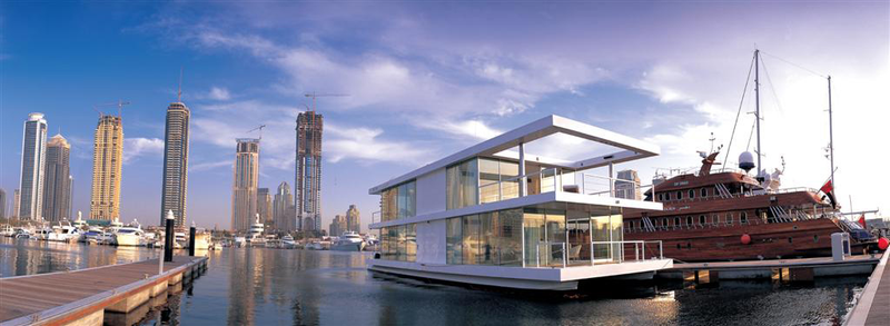 Illustration for article titled Gorgeous Floating Buildings Around the World